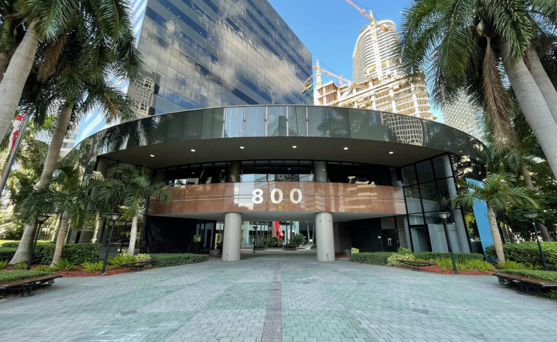 Two Financial Firms Sign Office Leases at 800 Brickell